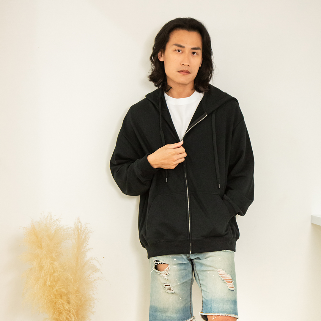 連帽拉鍊外套客製展示12